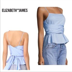 Elizabeth and James blue top XS